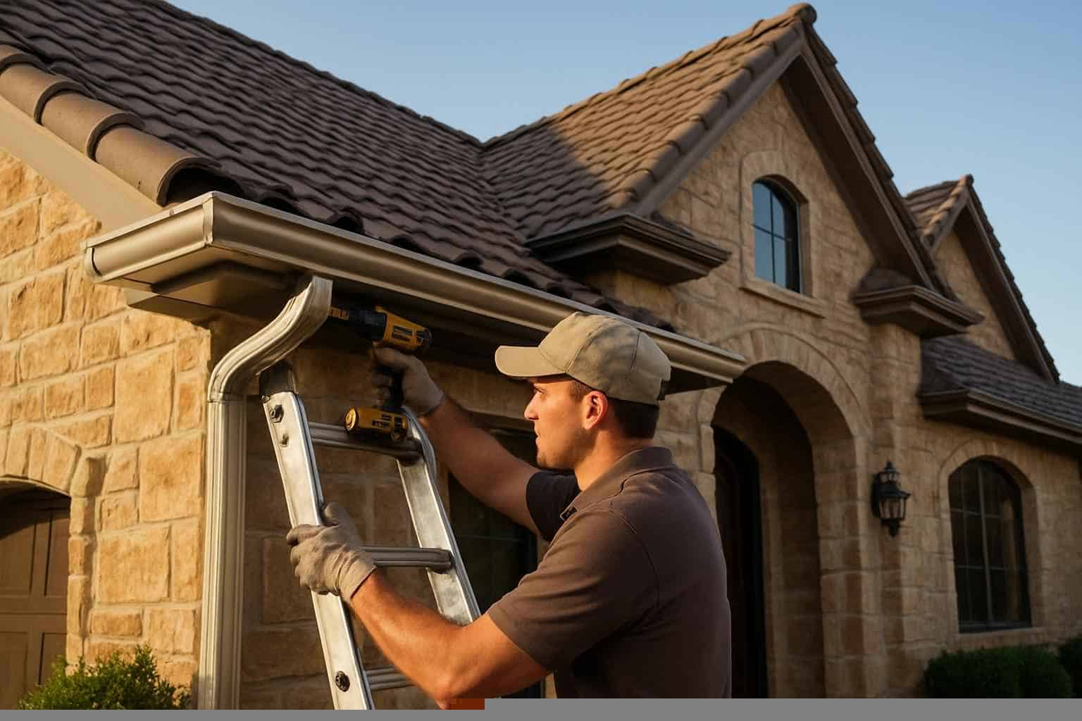 Gutter Installation Contractor In Pontotoc TX Gutter Repair Service in Pontotoc TX