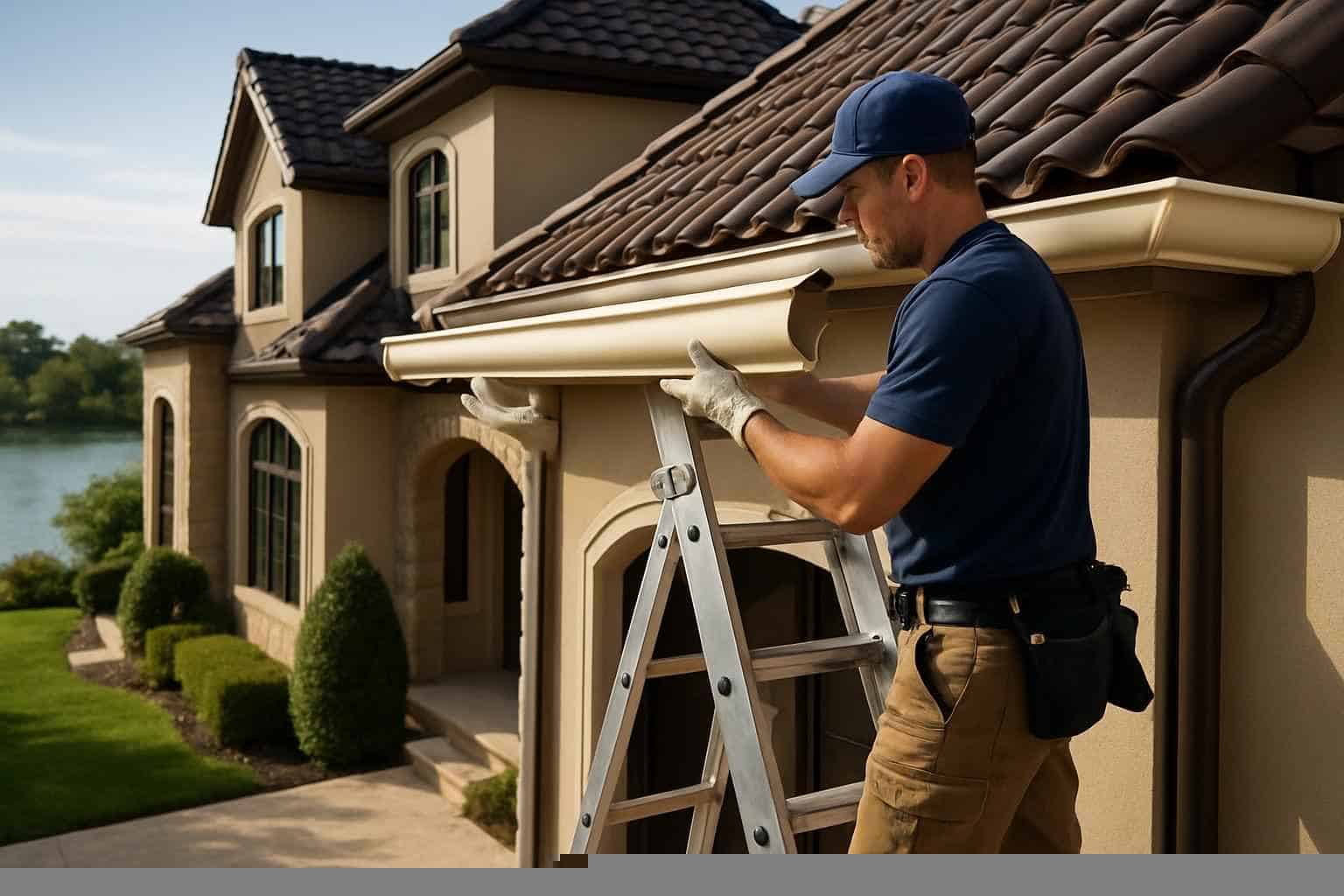 Gutter Installation Contractor In Cottonwood Shores TX Gutter Replacement Service in Cottonwood Shores TX