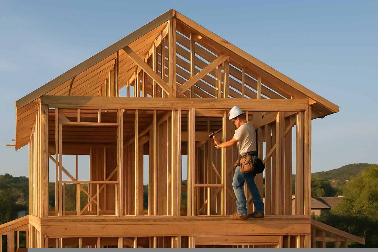 Framing Carpentry Contractor In Cottonwood Shores TX House Framing Contractor in Cottonwood Shores TX