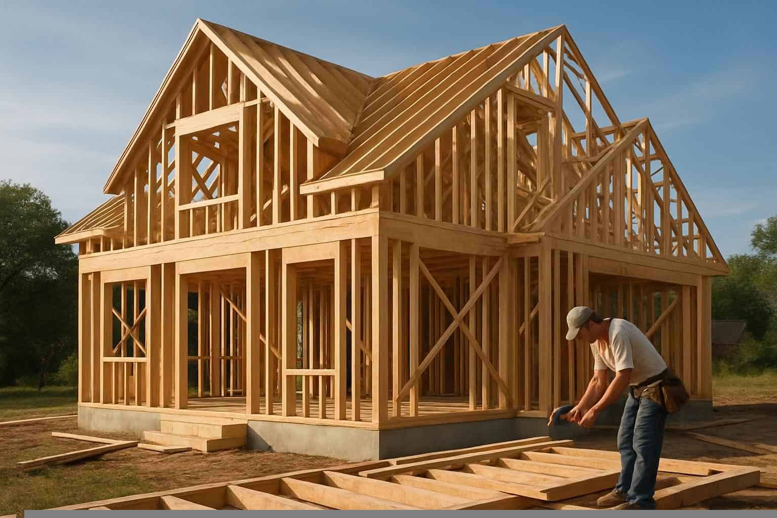 Framing Carpentry Contractor In Pipe Creek TX House Framing Contractor in Pipe Creek TX