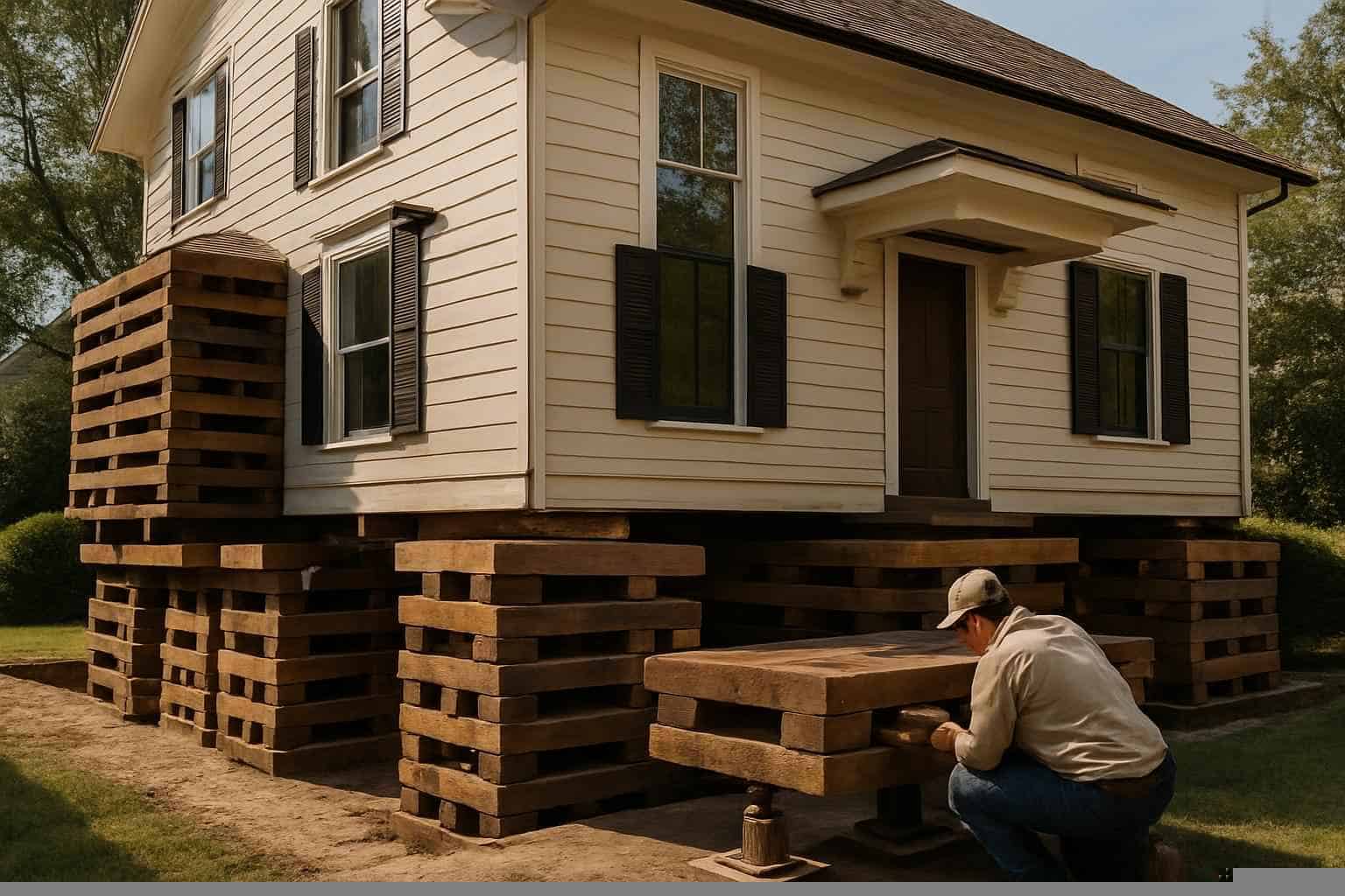 Foundation Repair Pier Beam Contractor In Pipe Creek TX House Lifting Shimming Contractor in Pipe Creek TX