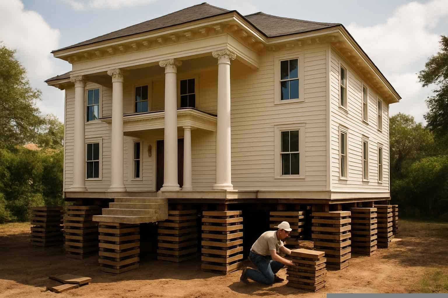 Foundation Repair Pier Beam Contractor In Pontotoc TX House Lifting Shimming Contractor in Pontotoc TX