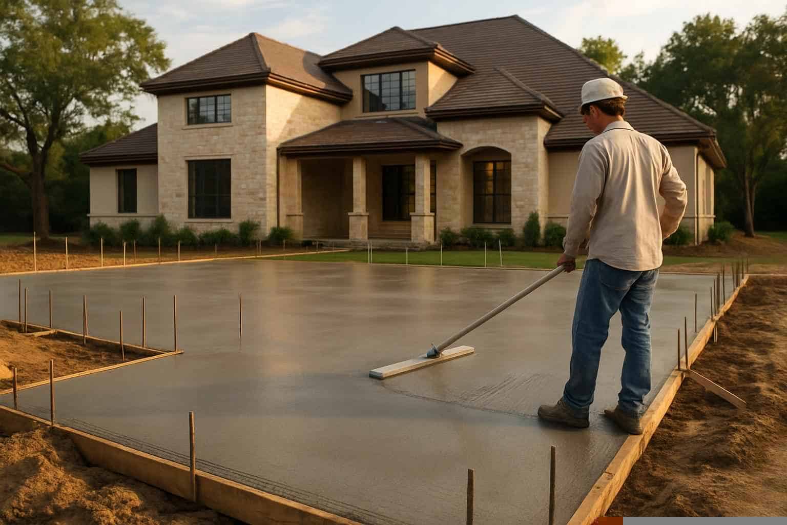 Concrete Slabs Foundations Contractor In Cottonwood Shores TX House Slab Foundation Contractor in Cottonwood Shores TX