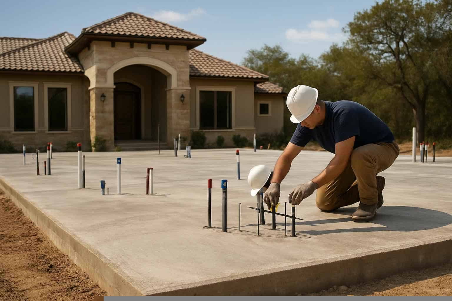 House Slab Foundation Contractor in Medina TX