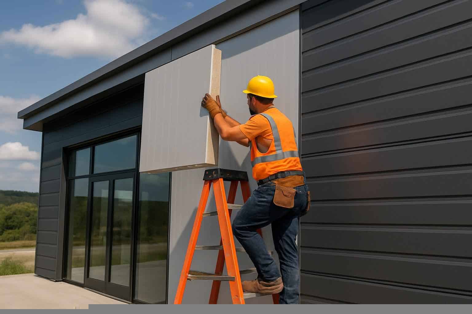 Metal Building Construction Contractor In Cottonwood Shores TX Insulated Metal Panel Installer in Cottonwood Shores TX