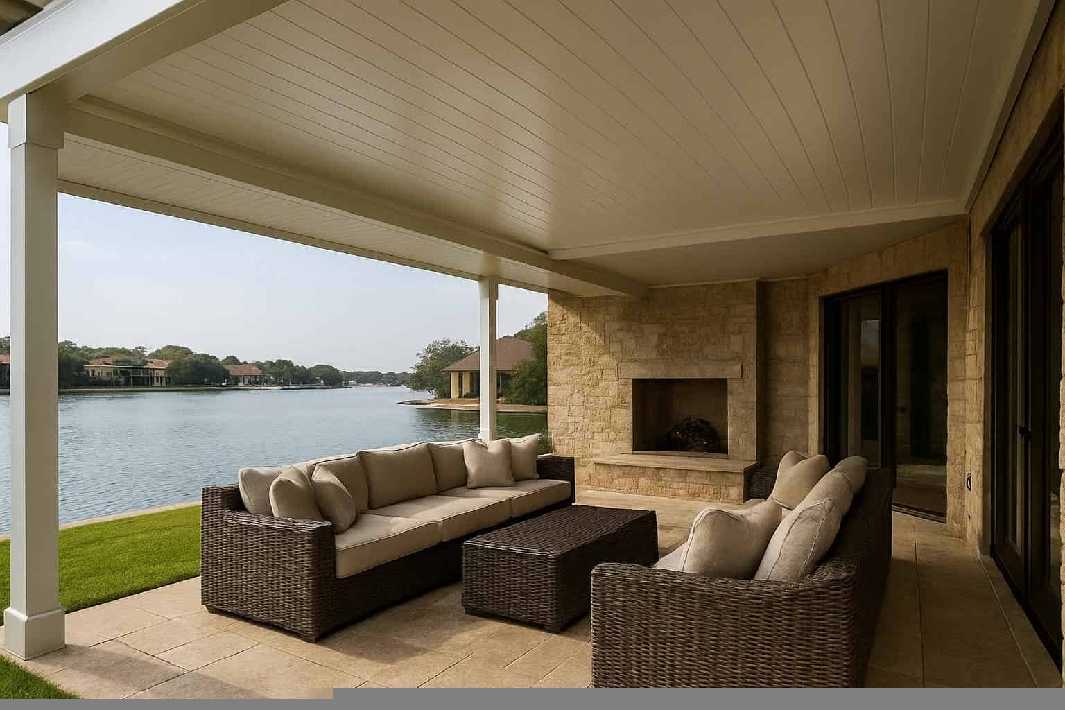 Patio Cover Installation Contractor In Horseshoe Bay TX Insulated Patio Cover Installation in Horseshoe Bay TX