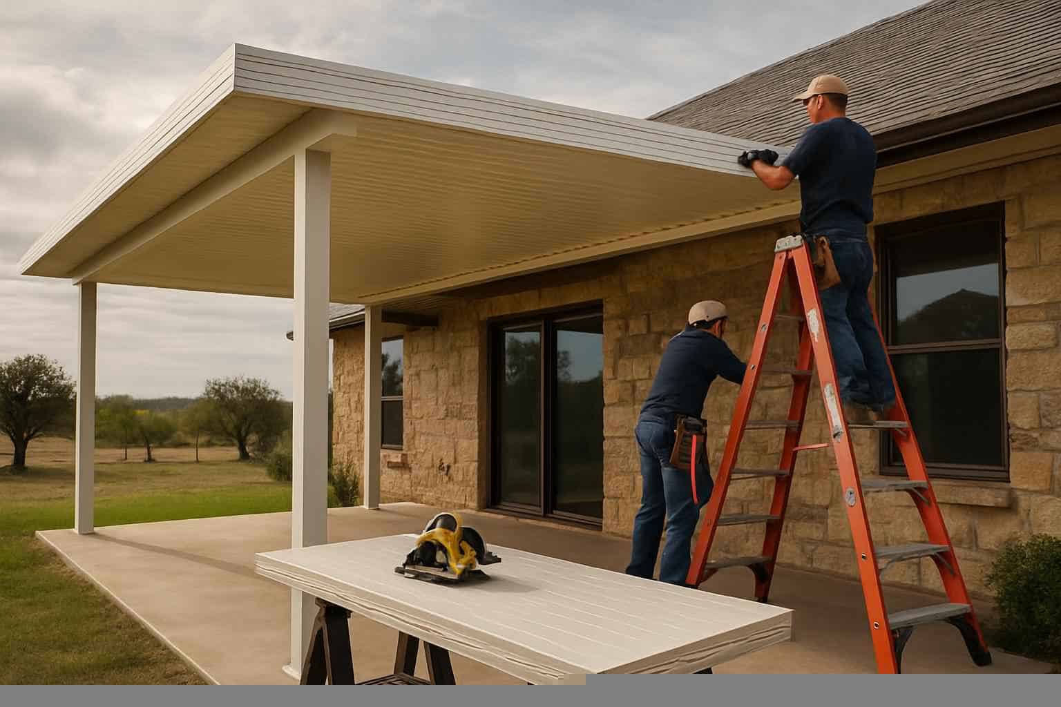 Patio Cover Installation Contractor In Mason TX Insulated Patio Cover Installation in Mason TX