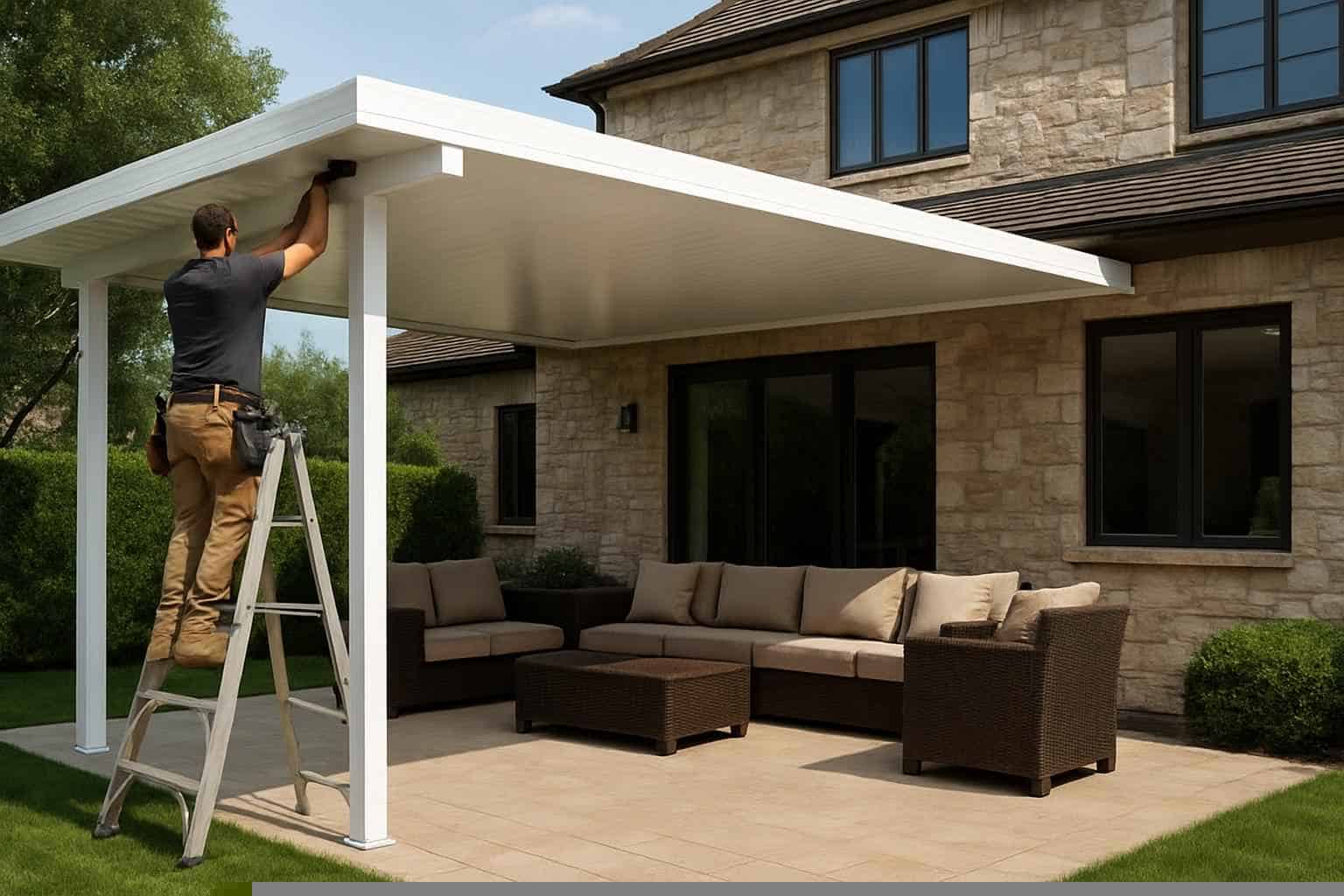 Patio Cover Installation Contractor In Medina TX Insulated Patio Cover Installation In Medina TX