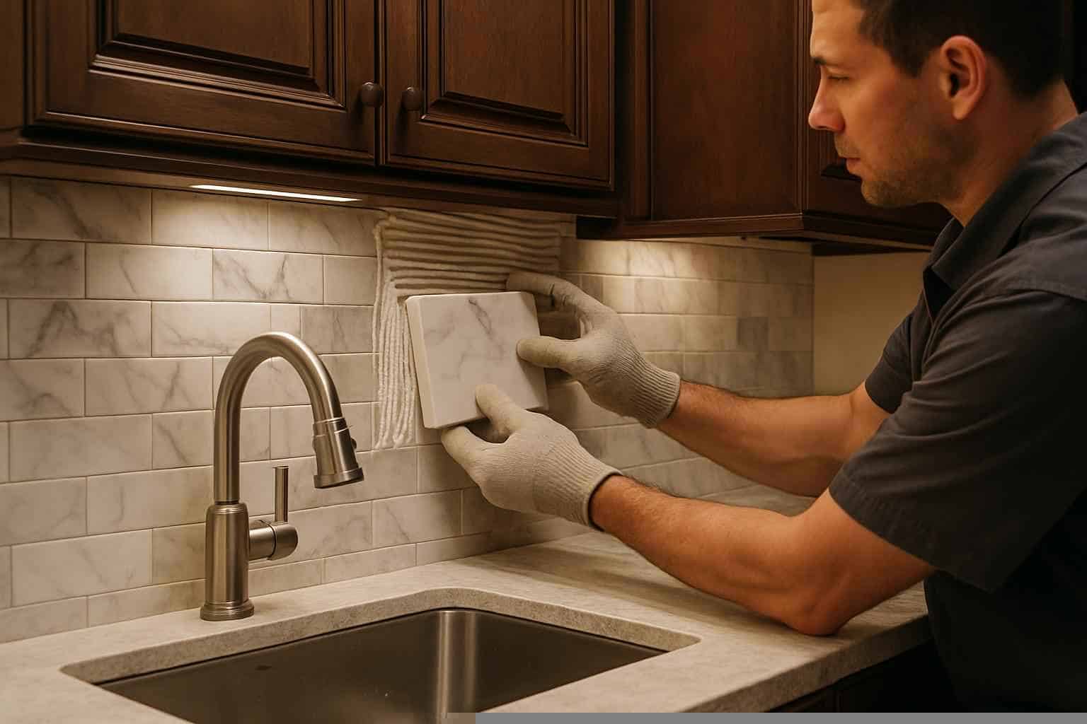 Kitchen Backsplash Installer in Medina TX