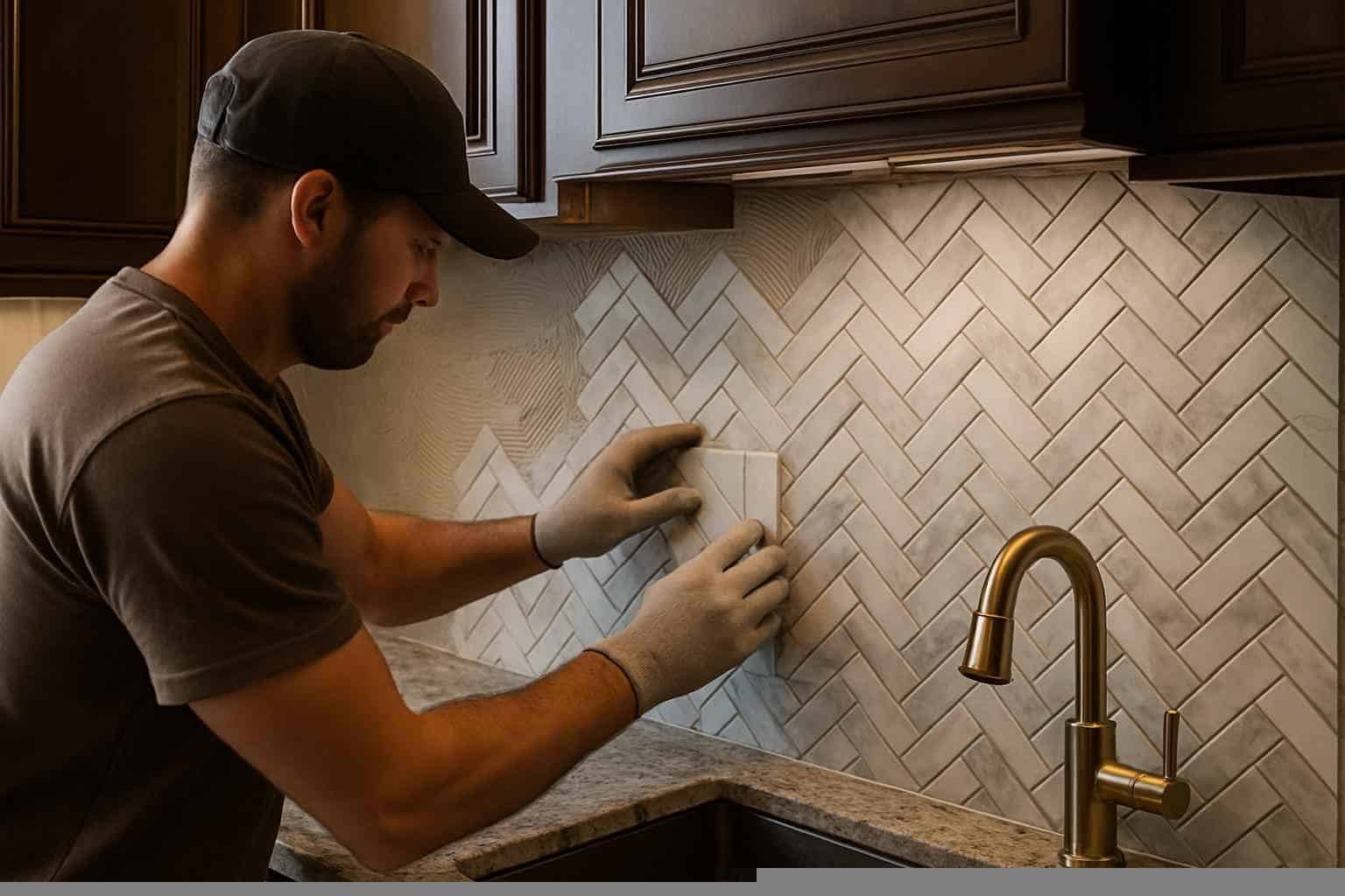 Kitchen Backsplash Tile Installer in Cottonwood Shores TX