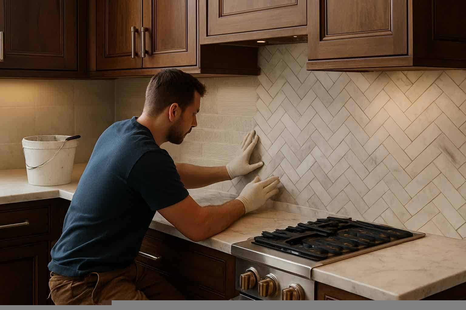 Tile Contractor In Mason TX Kitchen Backsplash Tile Installer in Mason TX