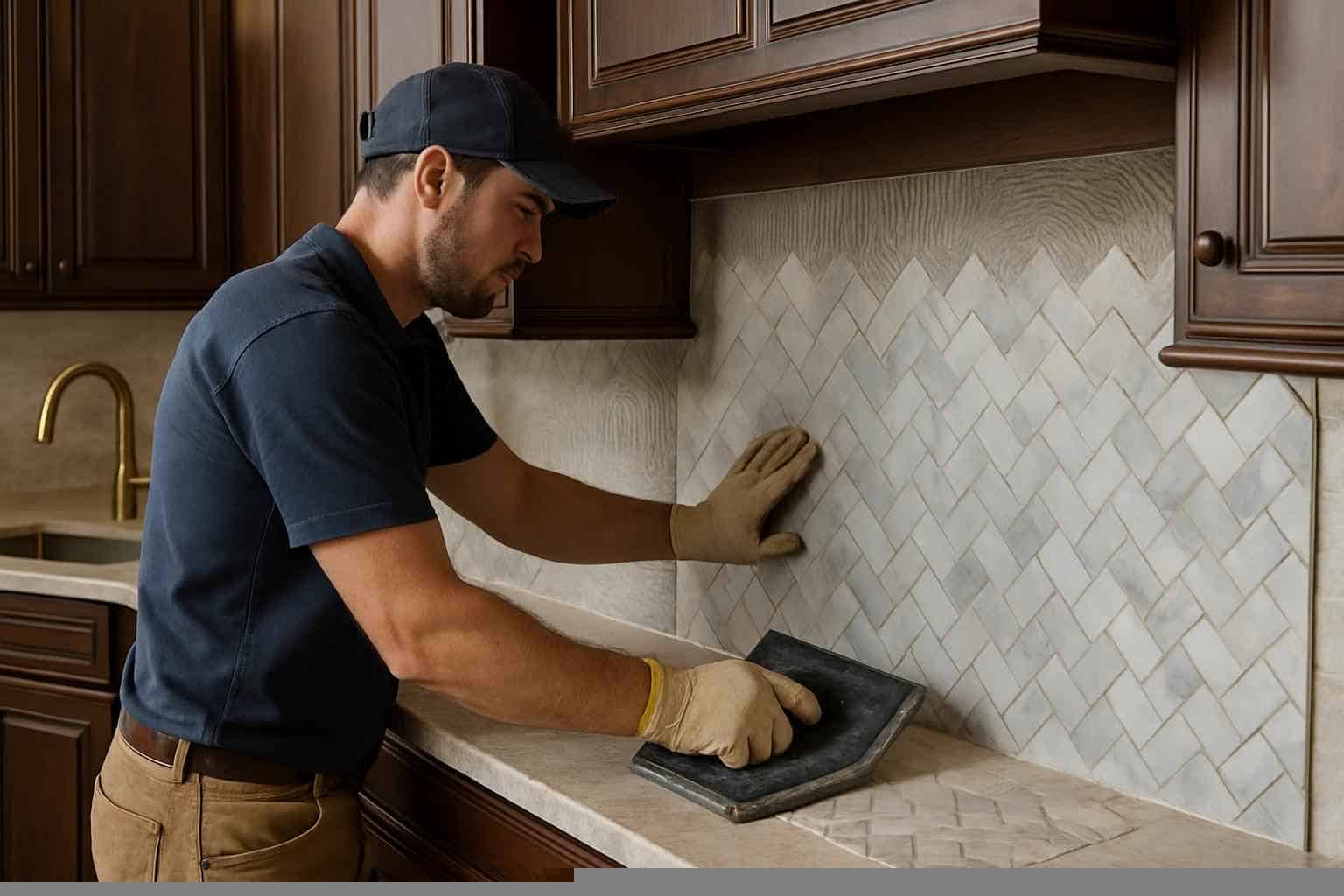 Kitchen Backsplash Tile Installer in Pontotoc TX