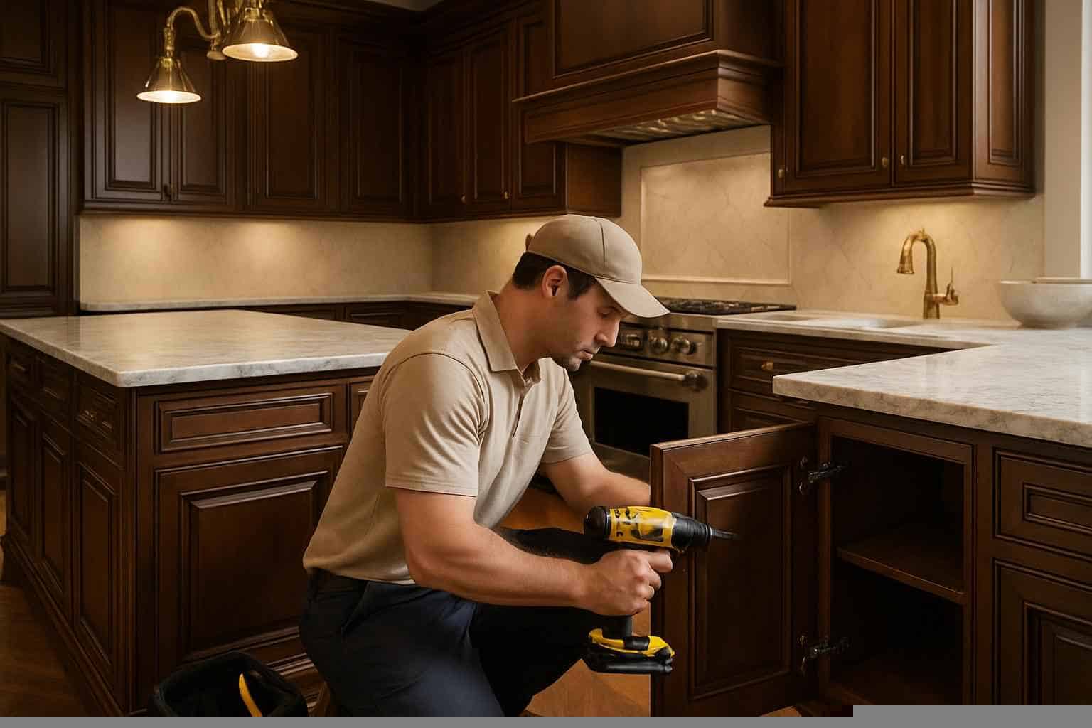 Kitchen Cabinet Repair Service in Medina TX