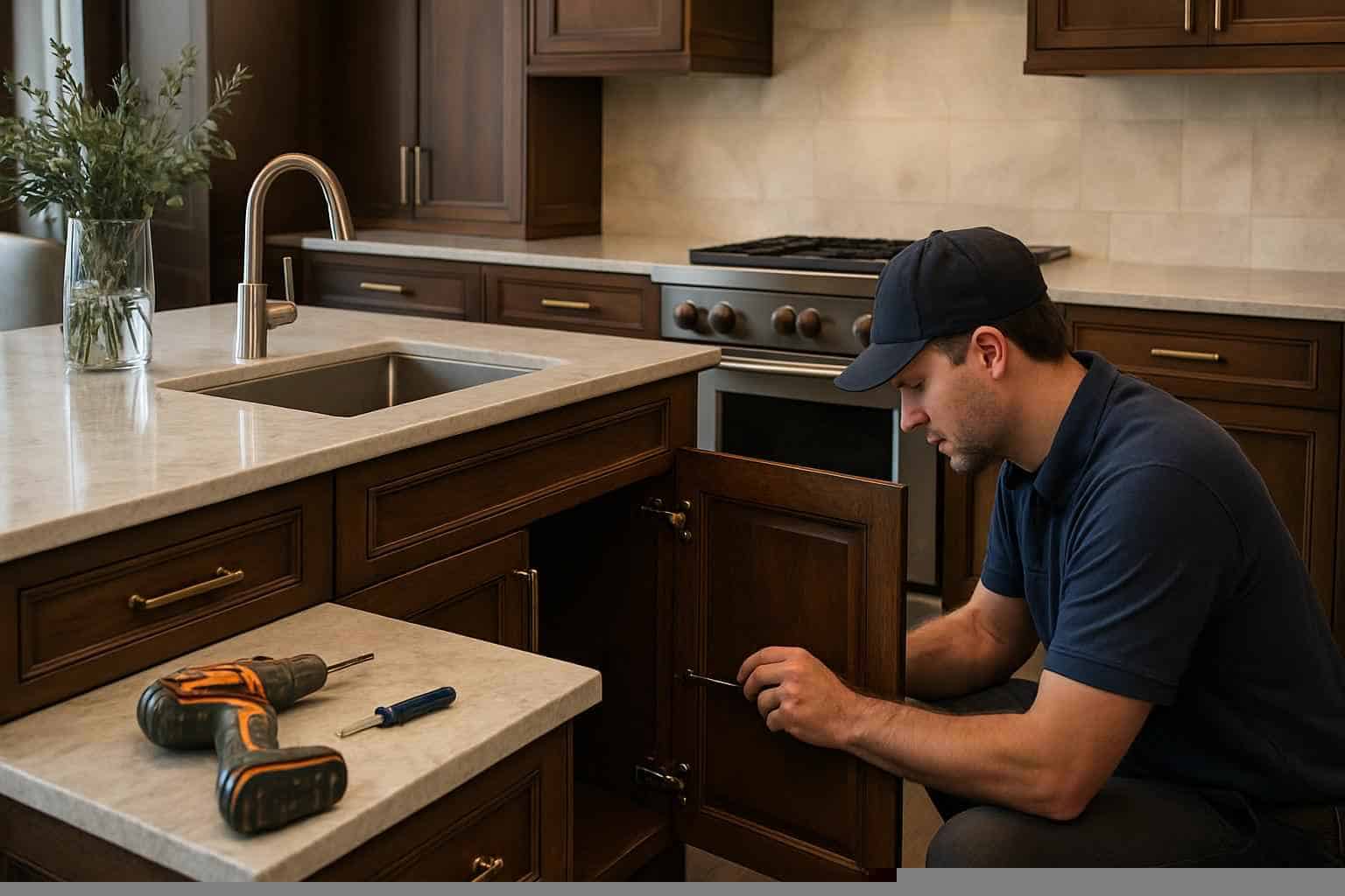 Kitchen Cabinet Repair Service in Pipe Creek TX