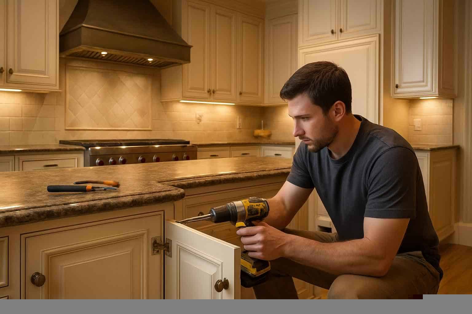Kitchen Cabinet Repair Service in Pontotoc TX
