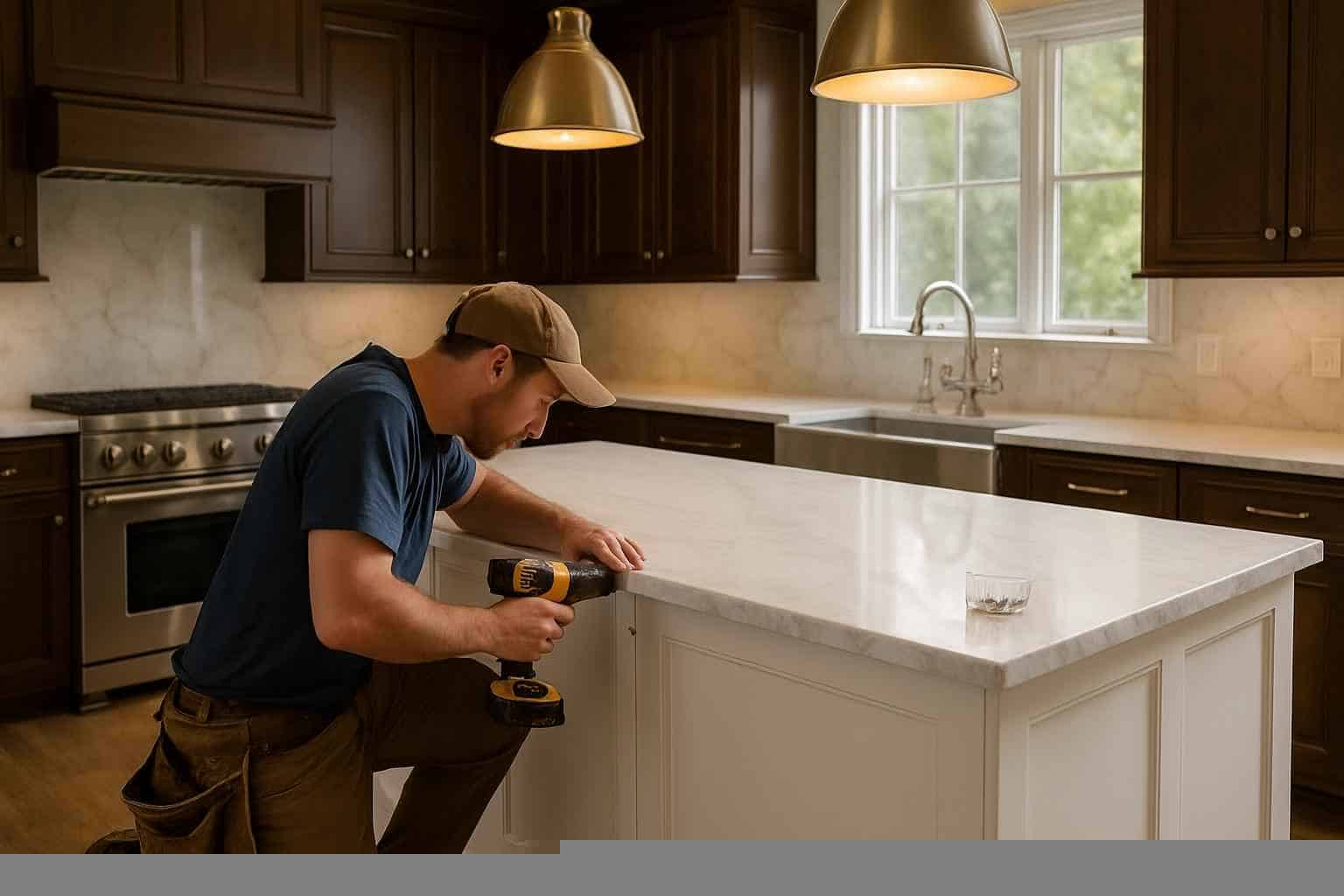 Kitchen Island Installation Contractor in Mason TX