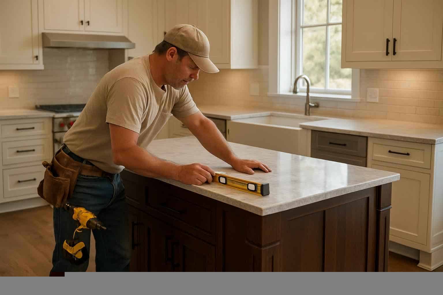 Kitchen Island Installation Contractor in Pontotoc TX