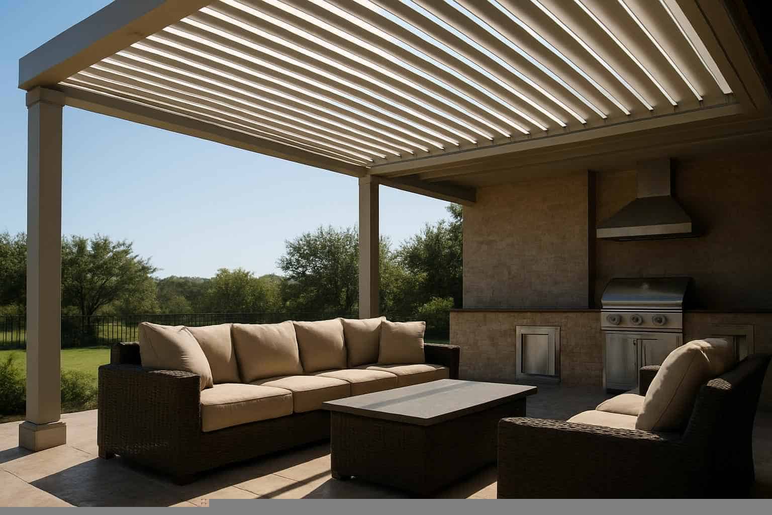 Louvered Patio Cover Installer in Pontotoc TX
