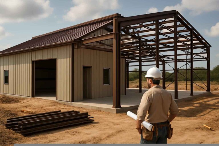 metal building construction company in horseshoe bay tx