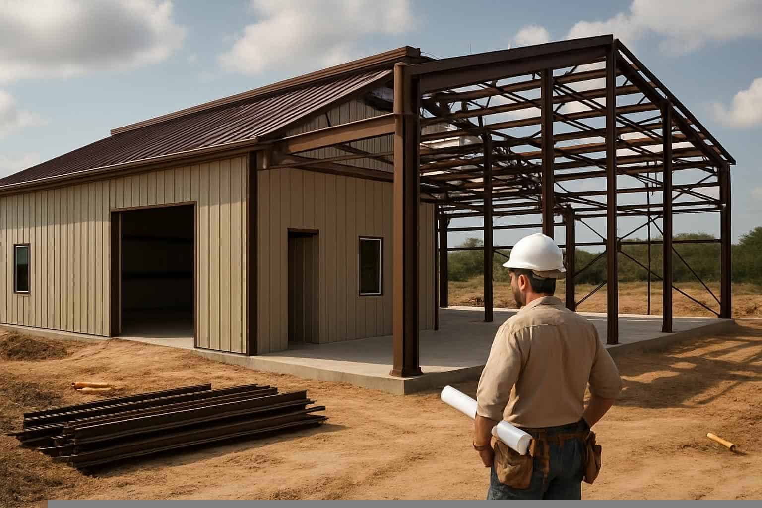 Metal Building Construction Company in Horseshoe Bay TX