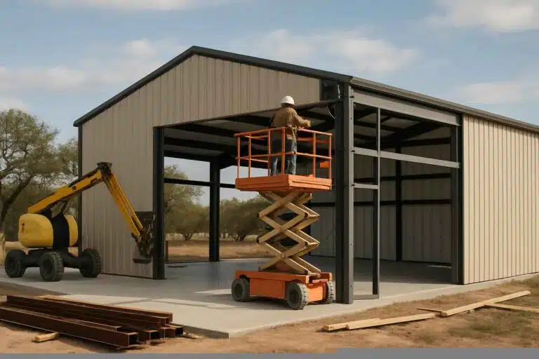 Metal Building Construction Contractor In Kingsland TX Metal Building Construction Company In Kingsland TX