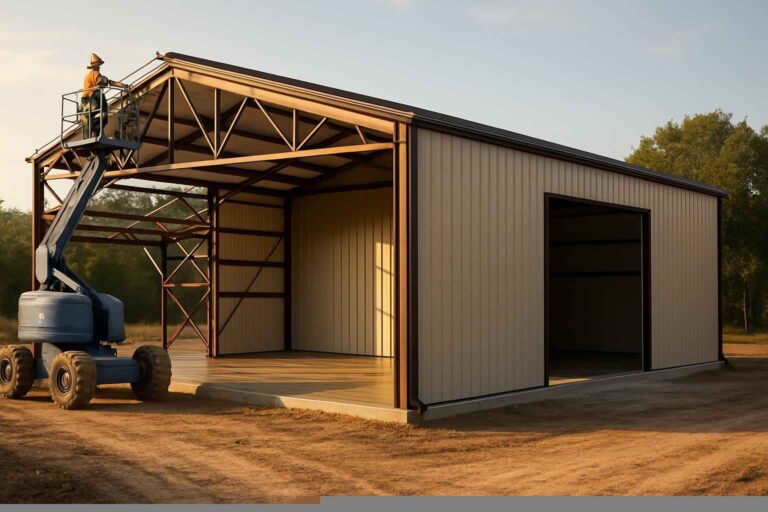 metal building construction company in pipe creek tx