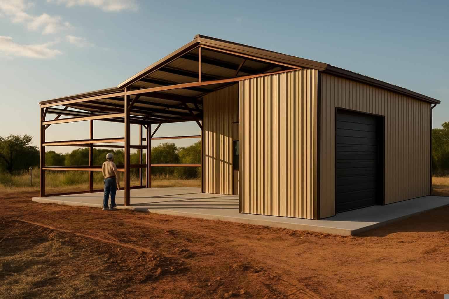 Metal Building Construction Contractor In Pontotoc TX Metal Building Construction Company in Pontotoc TX