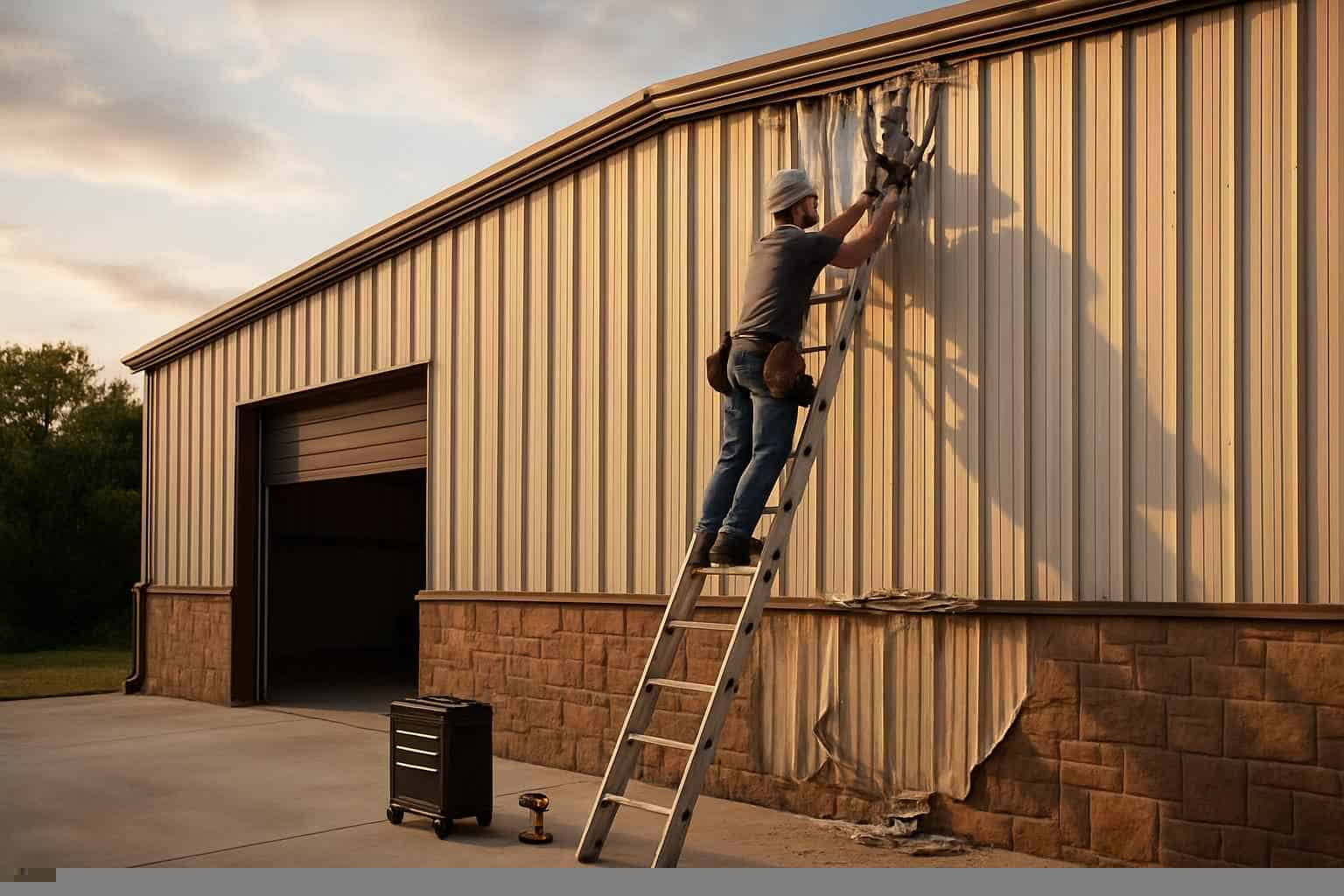 Metal Building Construction Contractor In Cottonwood Shores TX Metal Building Repair Service in Cottonwood Shores TX