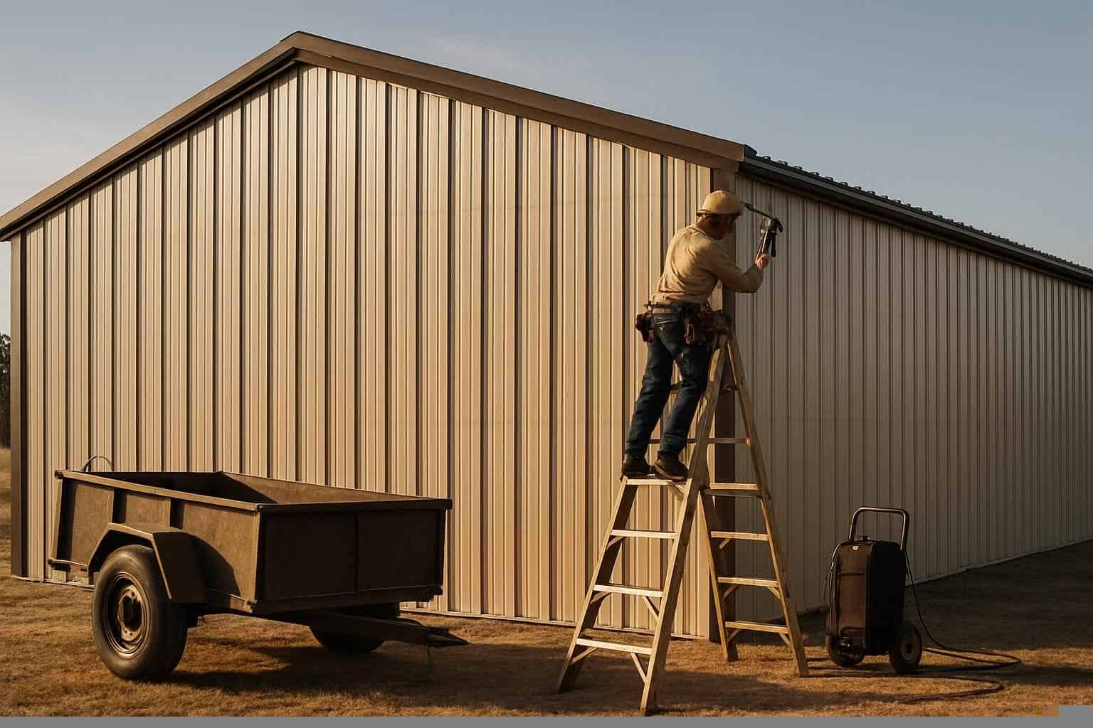 Metal Building Repair Service in Mason TX