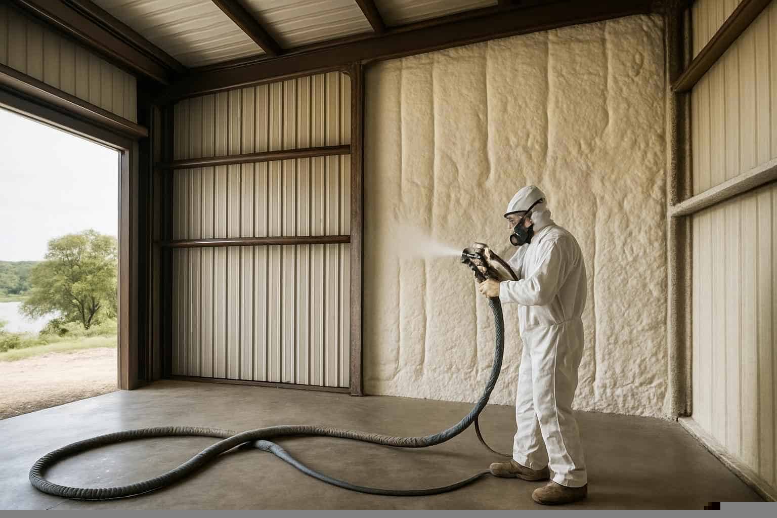 Spray Foam Insulation Contractor In Cottonwood Shores TX Metal Building Spray Foam Contractor in Cottonwood Shores TX