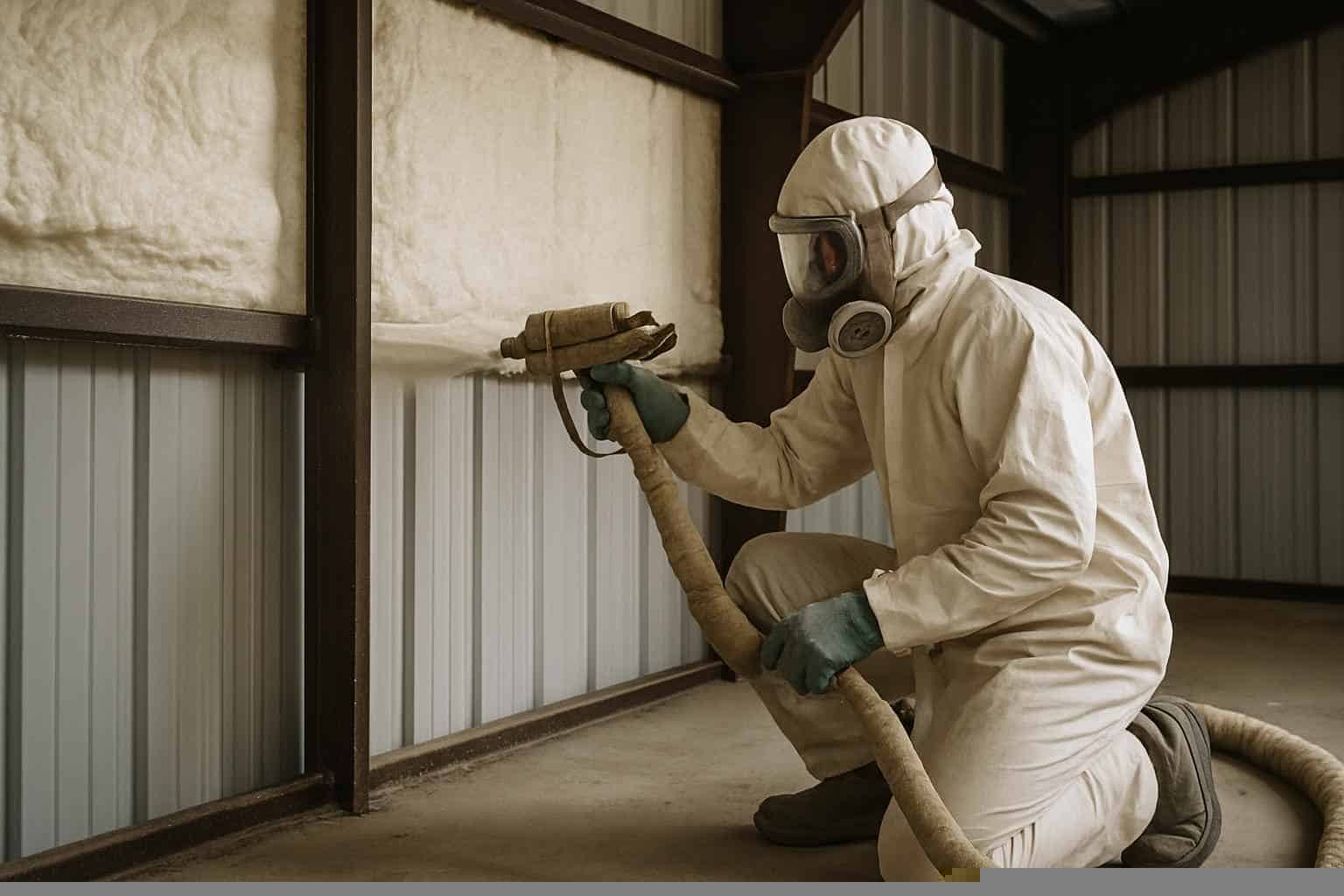 Metal Building Spray Foam Contractor in Llano TX