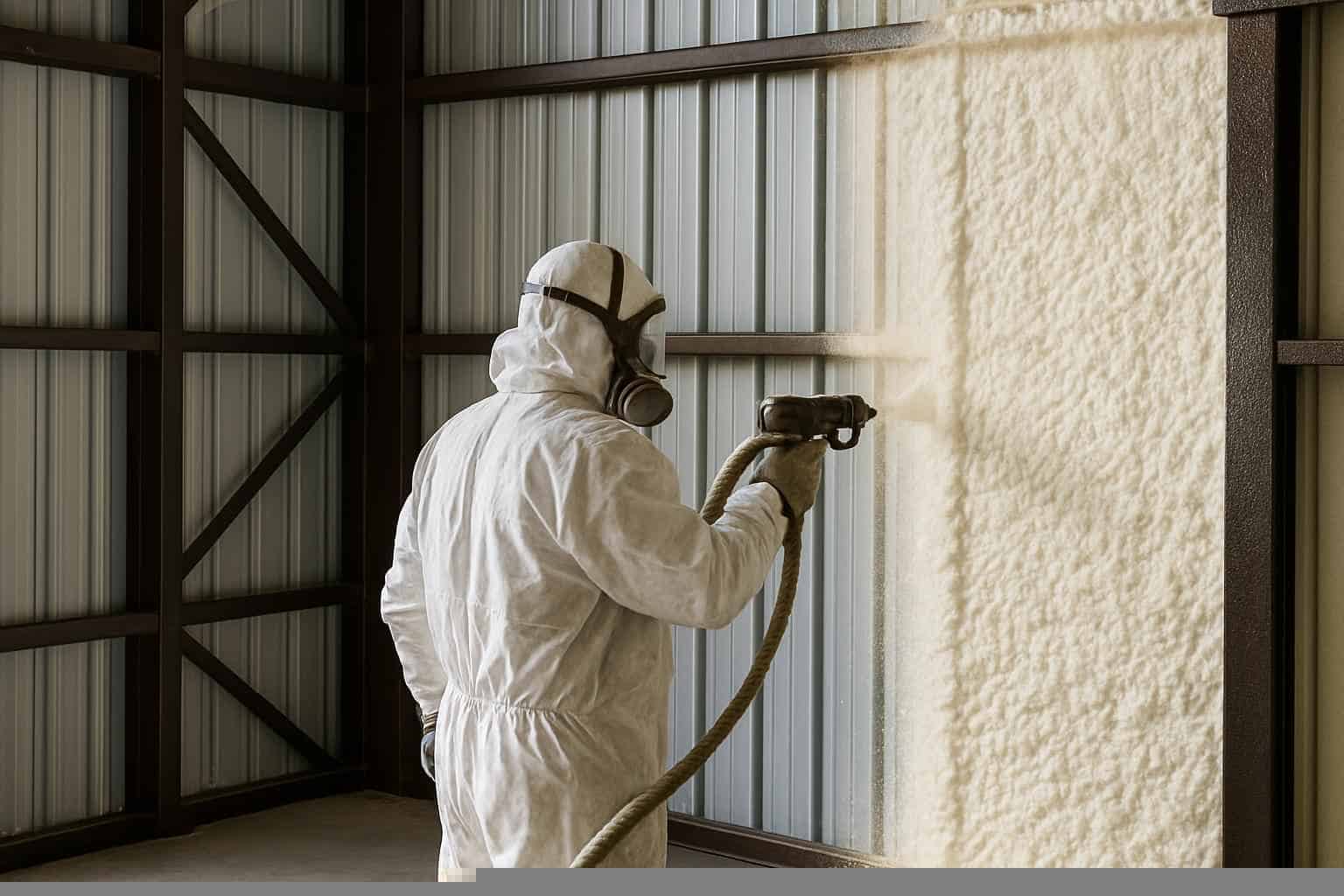 Metal Building Spray Foam Contractor in Mason TX