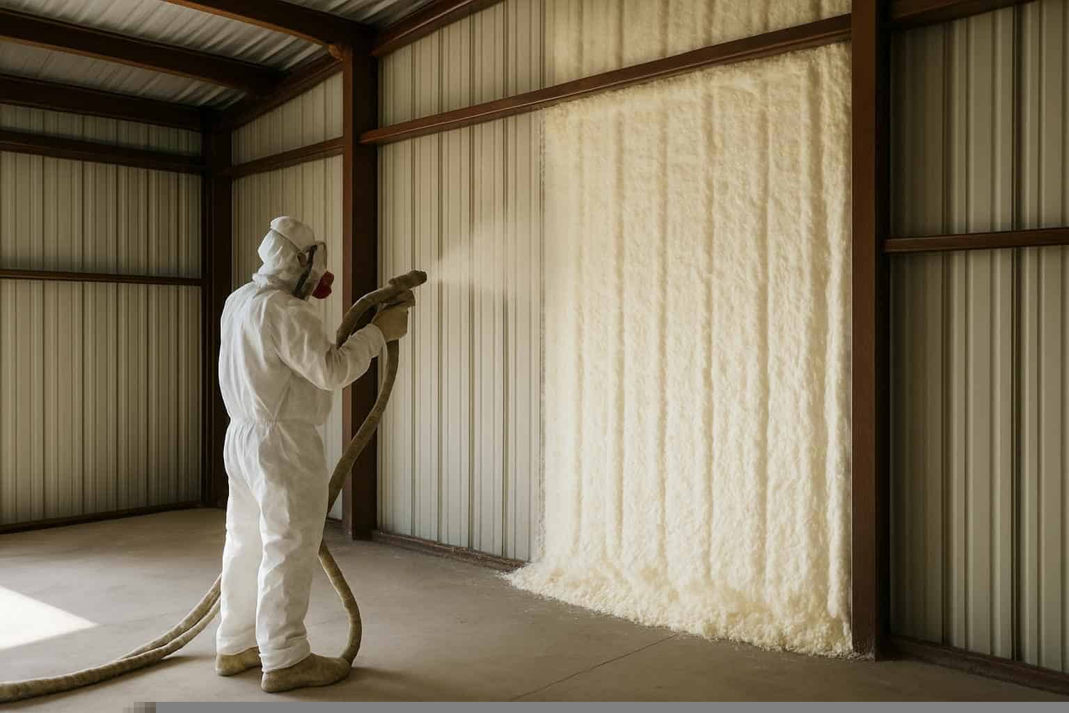 Metal Building Spray Foam Contractor in Pontotoc TX