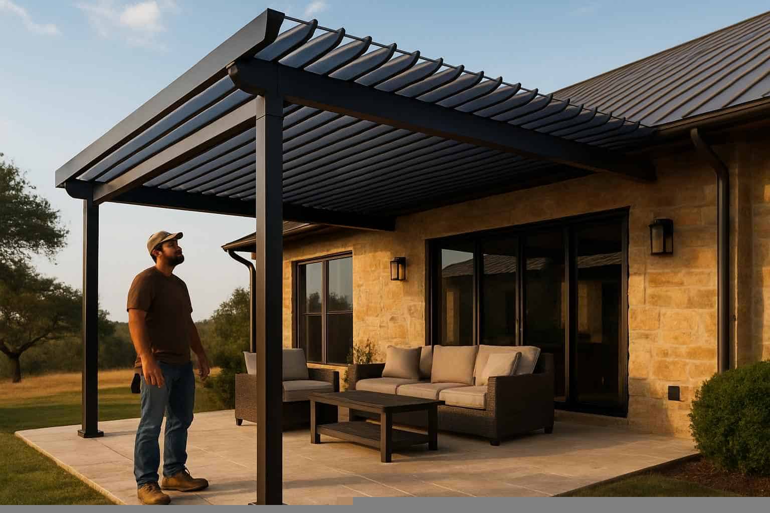 Metal Pergola Builder in Mason TX