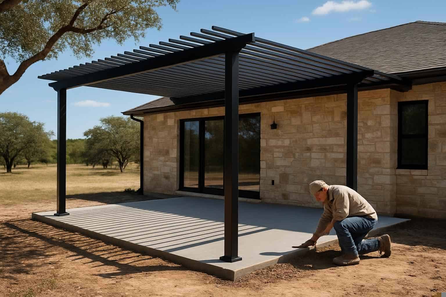 Metal Pergola Builder in Pipe Creek TX