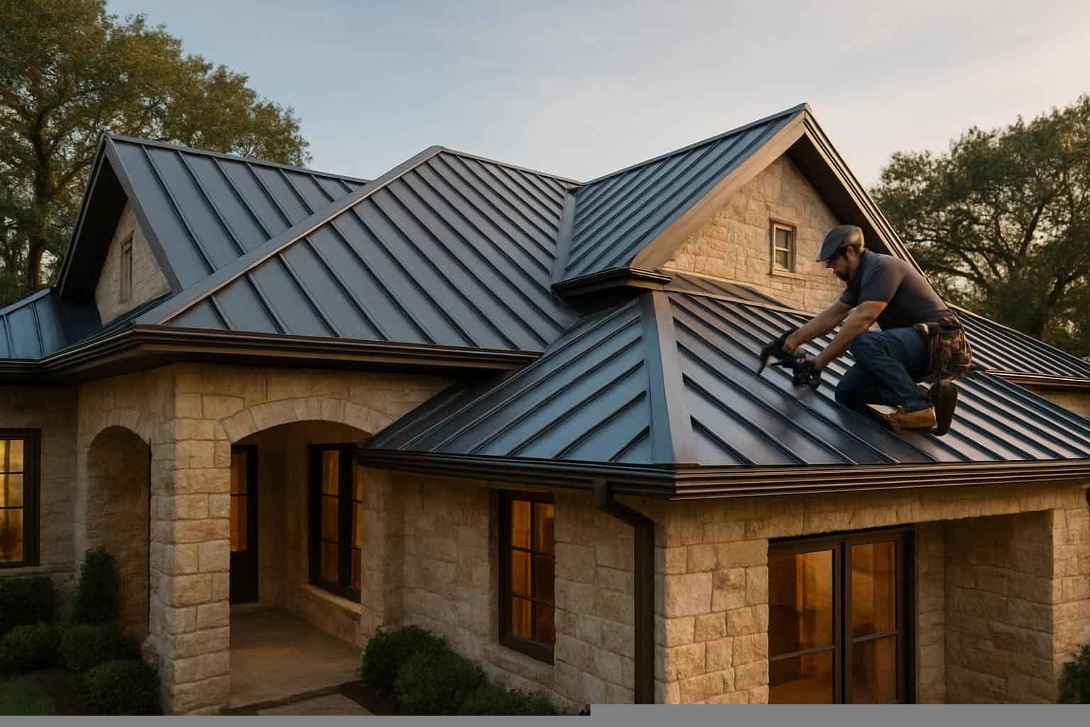 Metal Roof Installation Service in Mason TX