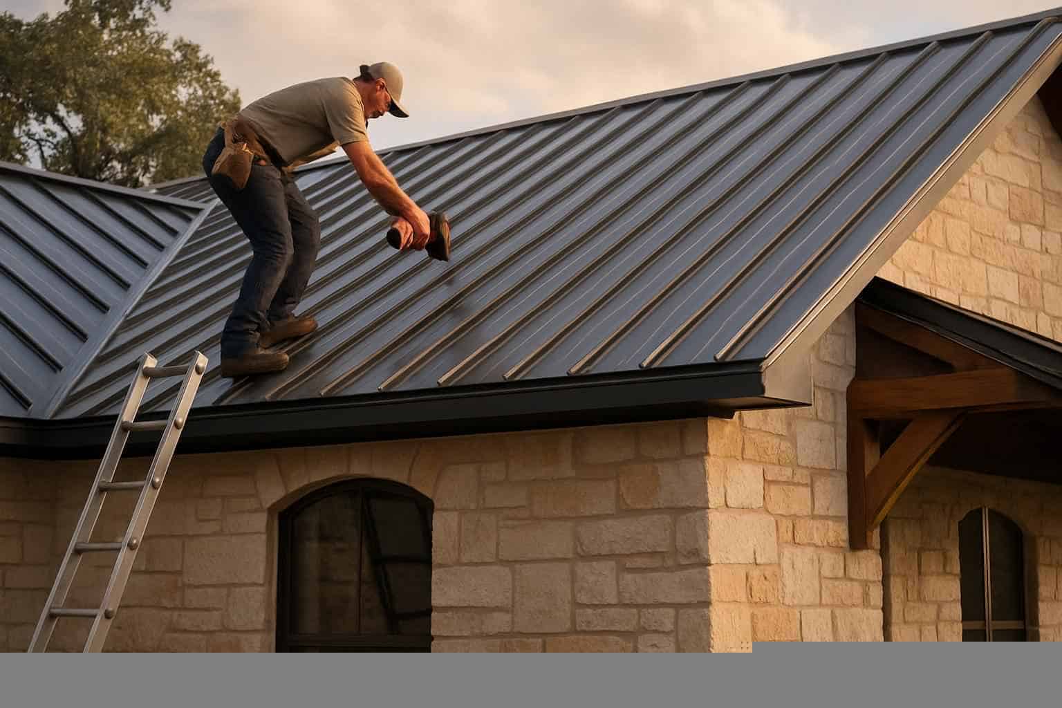 Metal Roof Installation Service in Pipe Creek TX