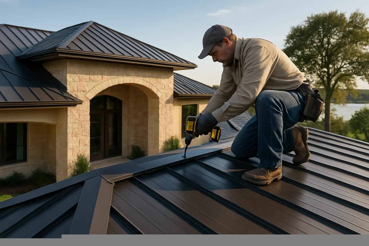 Roofing Contractor In Cottonwood Shores TX Metal Roofing Contractor in Cottonwood Shores TX