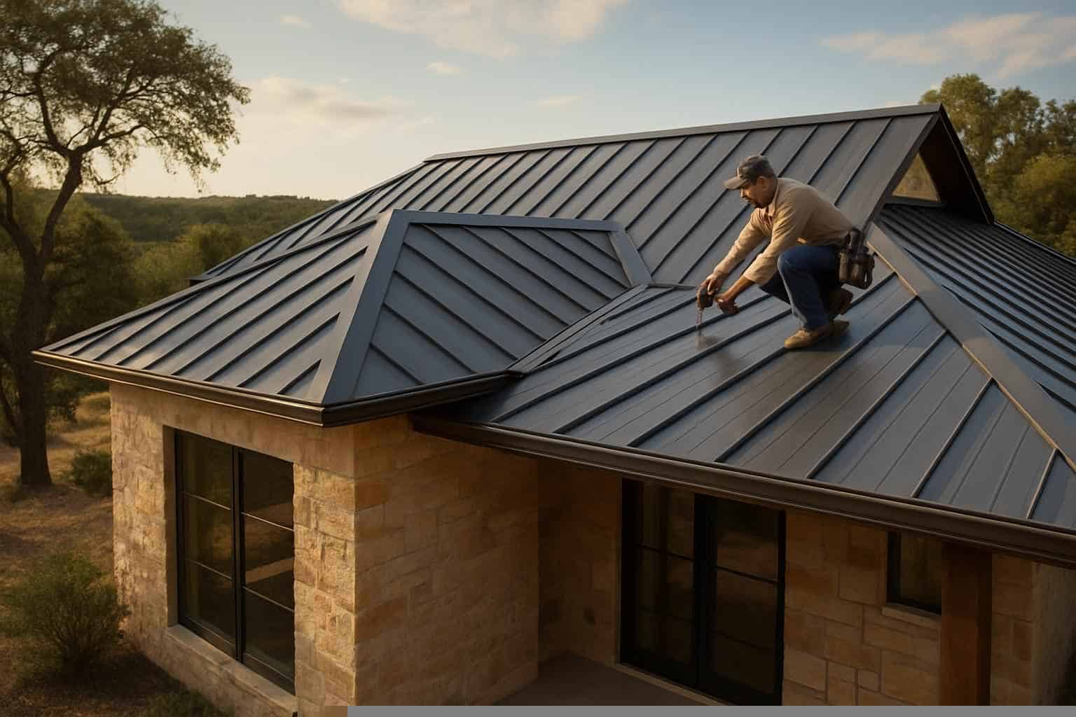 Metal Roofing Contractor in Pipe Creek TX