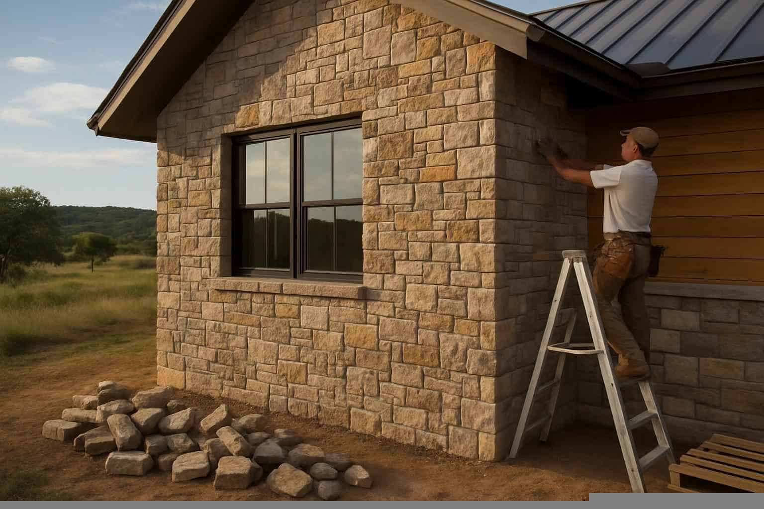 Natural Stone Siding Contractor in Mason TX