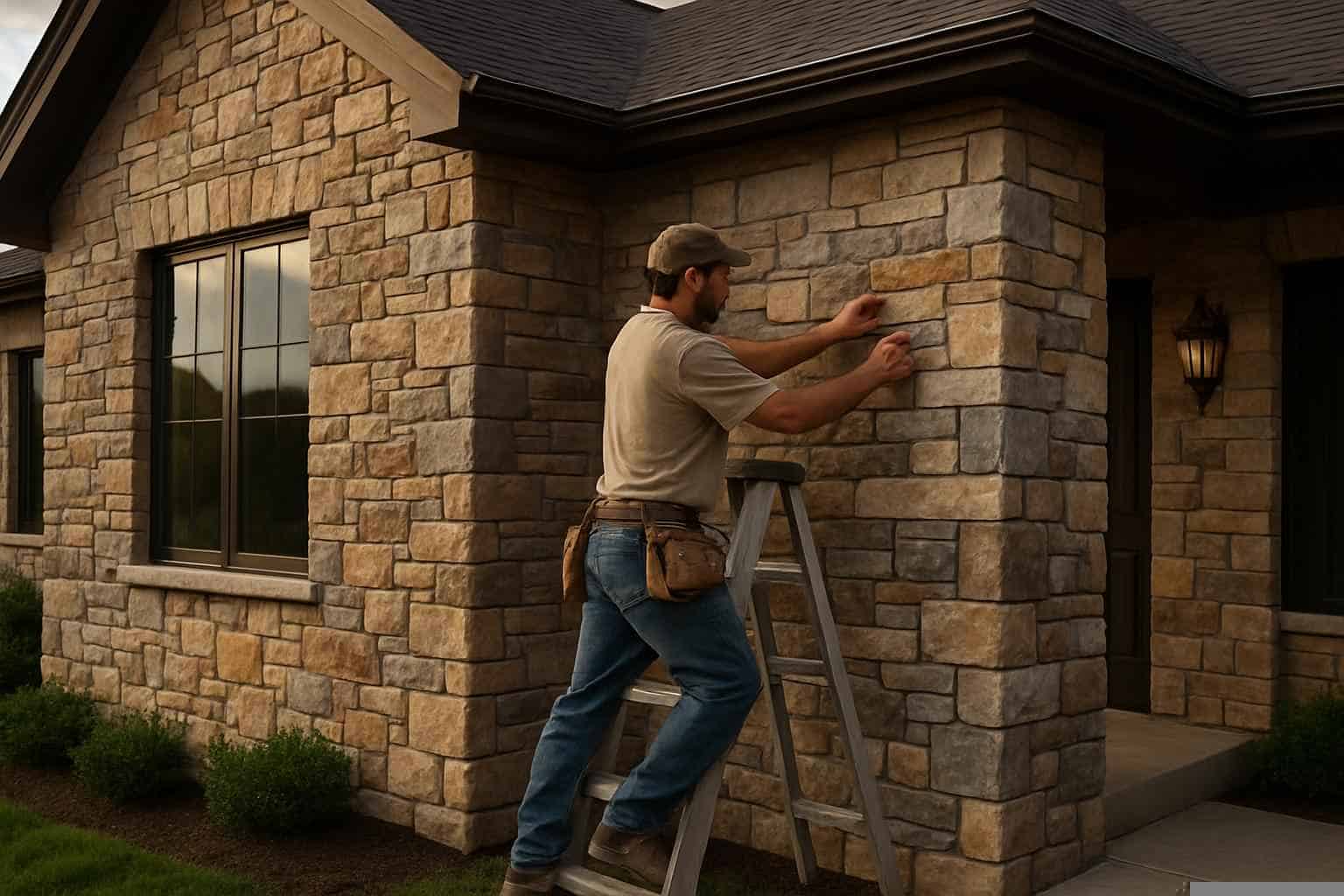 Natural Stone Siding Contractor in Pontotoc TX