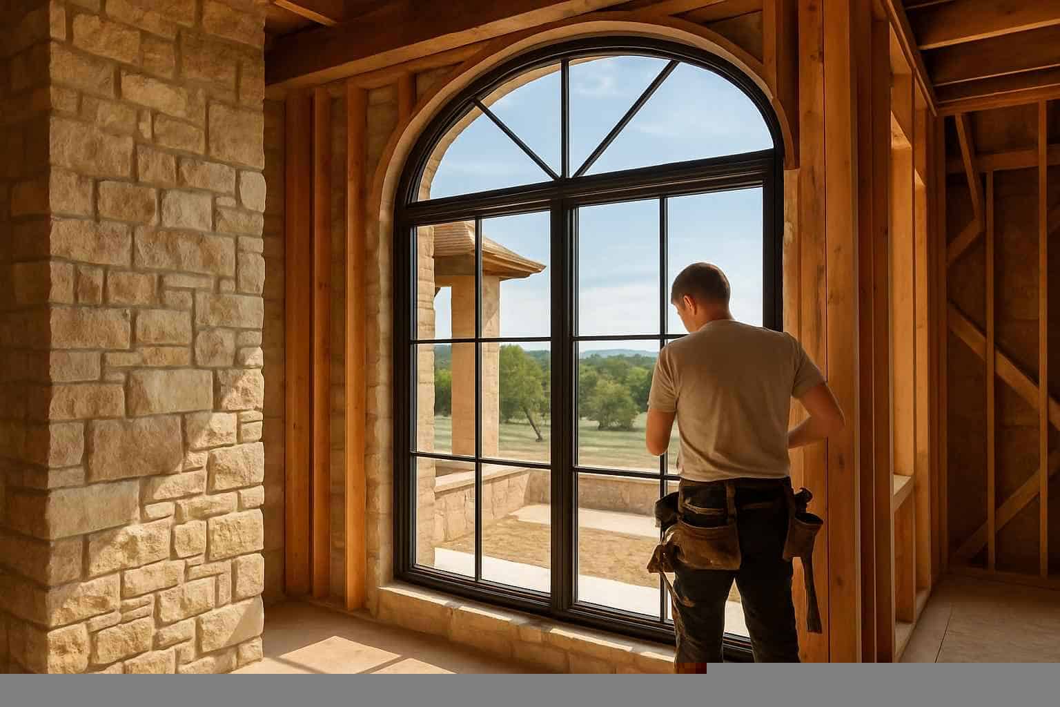 New Construction Window Installation in Mason TX