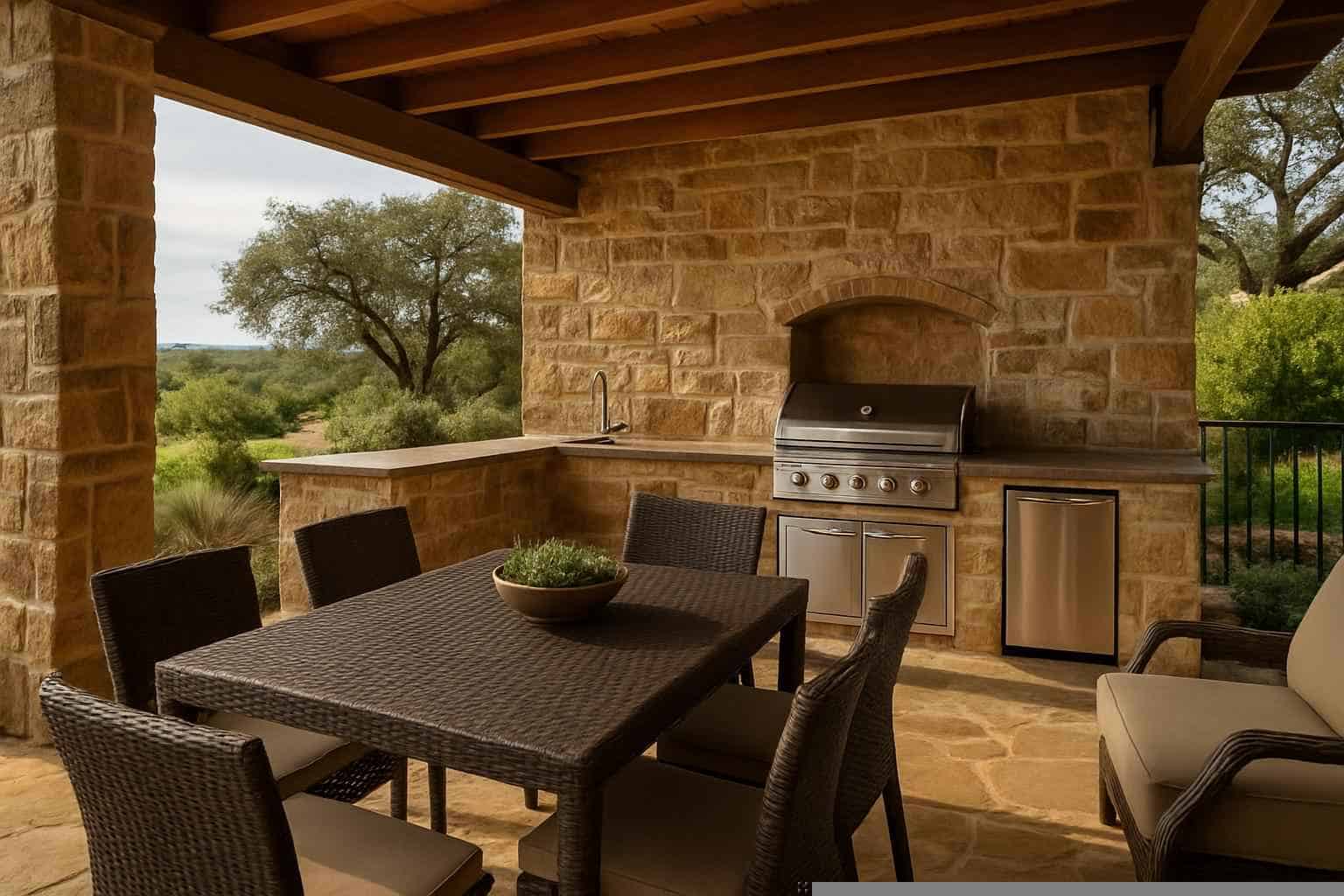 Patio Construction Contractor In Mason TX Outdoor Kitchen Patio Builder in Mason TX