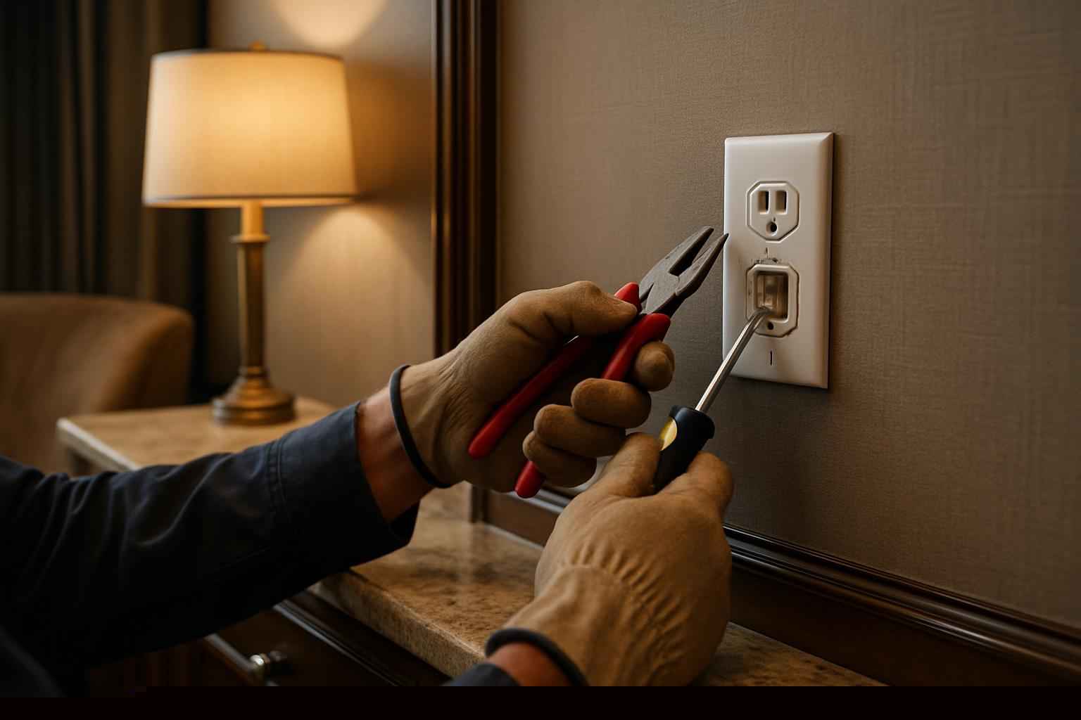 Outlet Repair Service in Horseshoe Bay TX