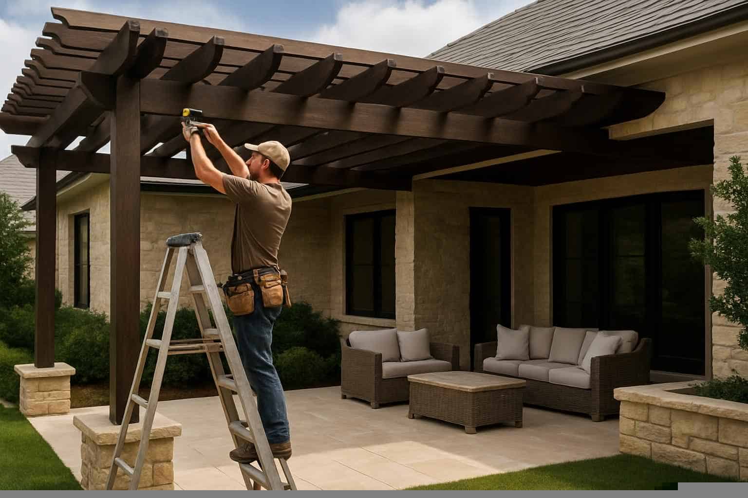 Patio Cover Installation Contractor In Cottonwood Shores TX Patio Cover Repair Service in Cottonwood Shores TX