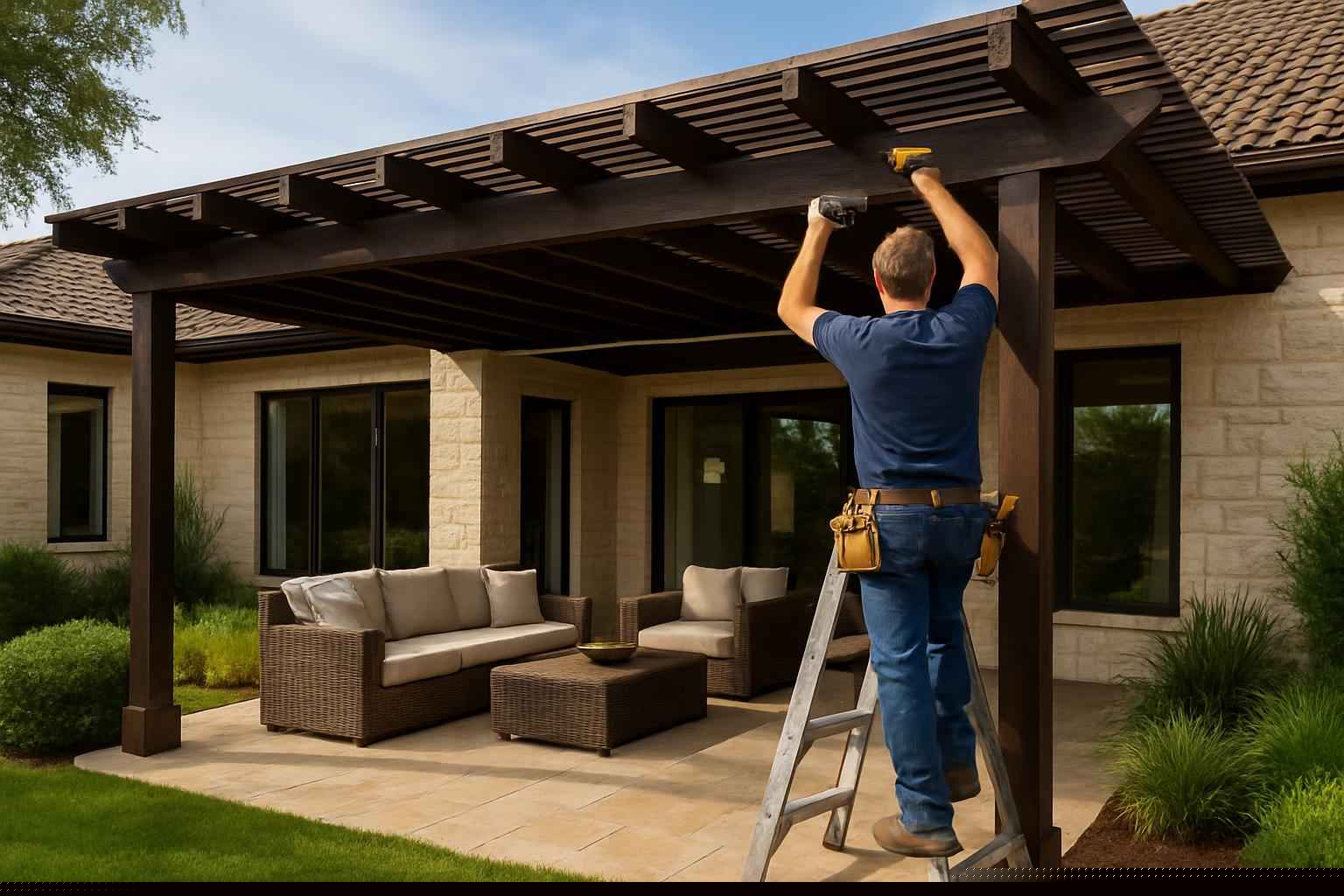 Patio Cover Installation Contractor In Kingsland TX Patio Cover Repair Service in Kingsland TX