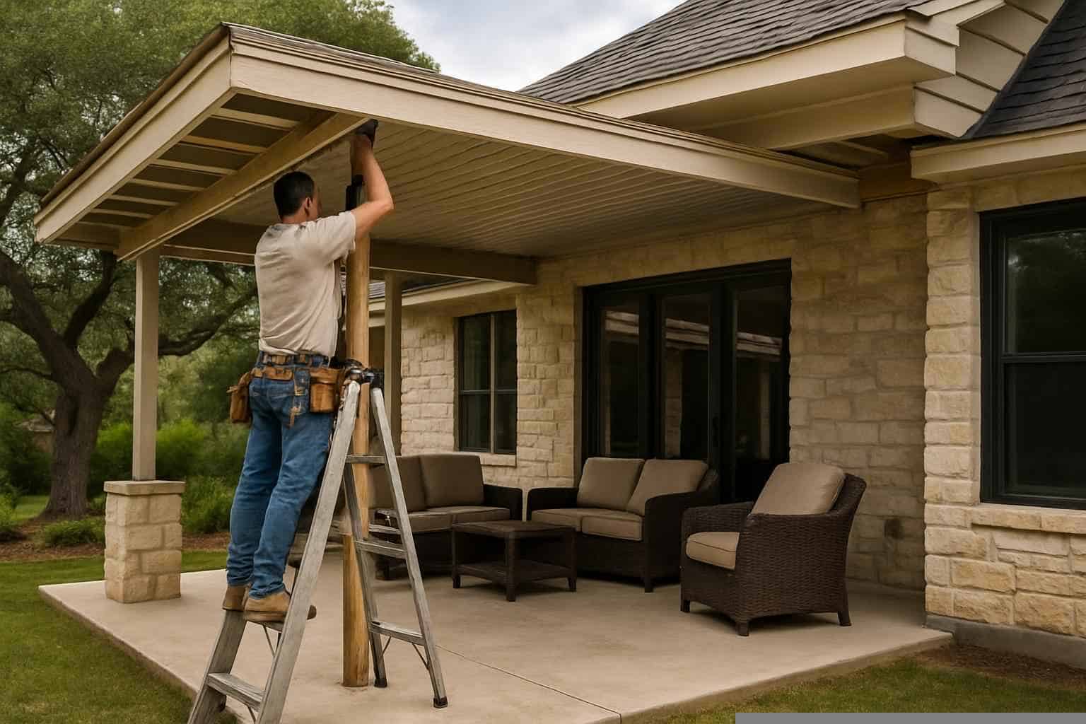 Patio Cover Installation Contractor In Pipe Creek TX Patio Cover Repair Service in Pipe Creek TX