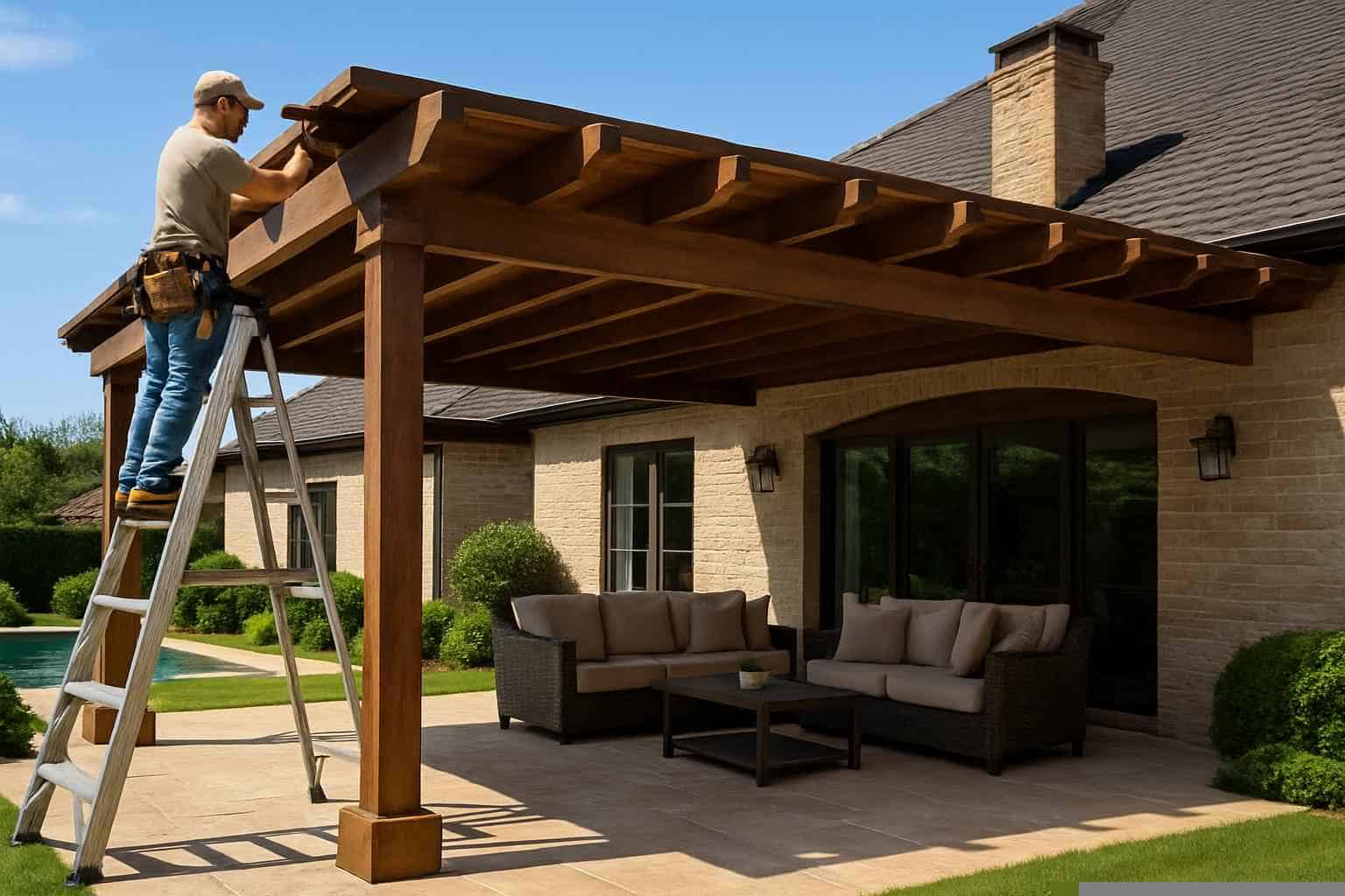 Patio Cover Repair Service in Pontotoc TX