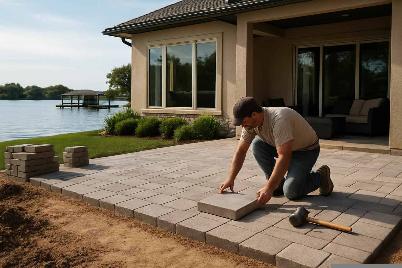 Concrete Slabs Foundations Contractor In Cottonwood Shores TX Patio Slab Installation Service in Cottonwood Shores TX