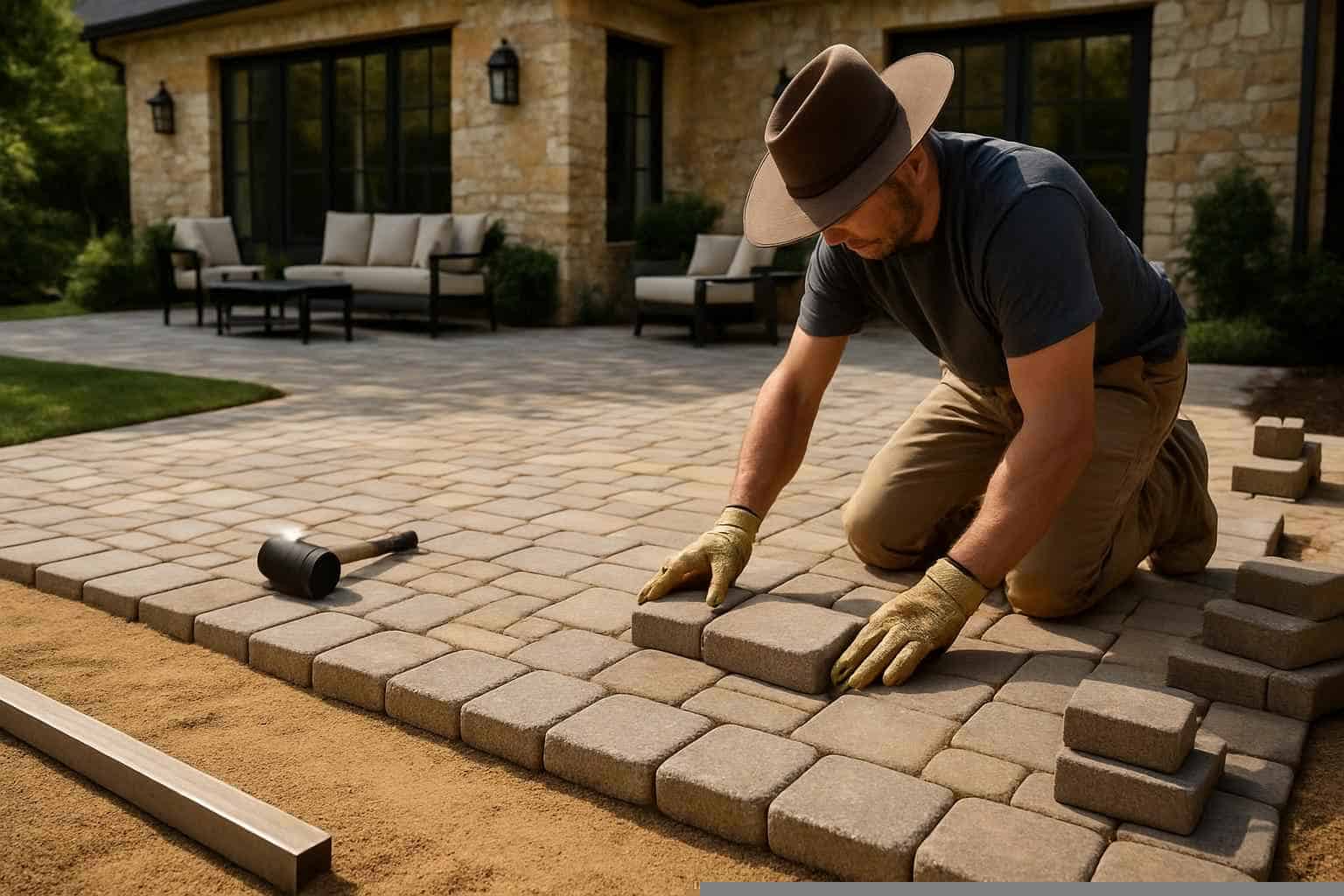 Paver Patio Installation Company in Medina TX